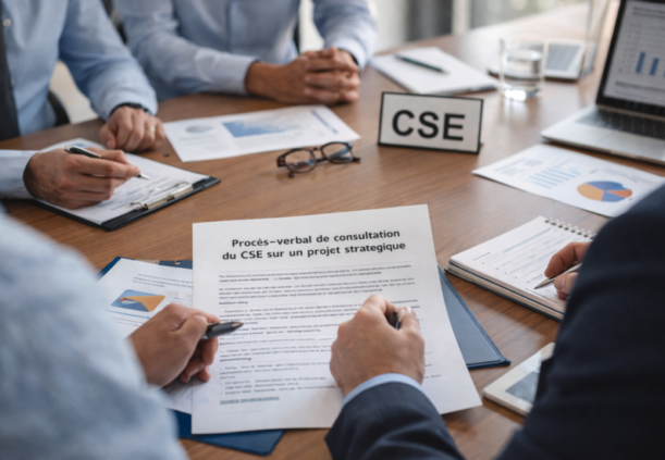 PV de CSE consultation sur un projet strategique aspect ratio 830 550
