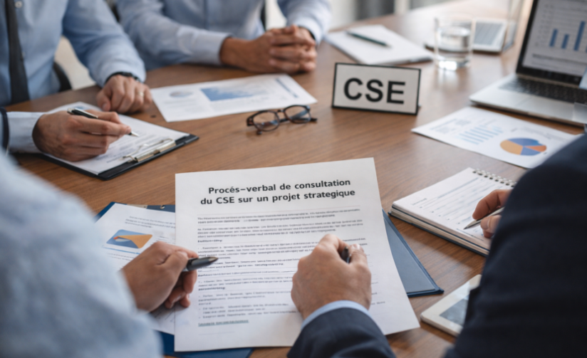 PV de CSE consultation sur un projet strategique aspect ratio 830 550