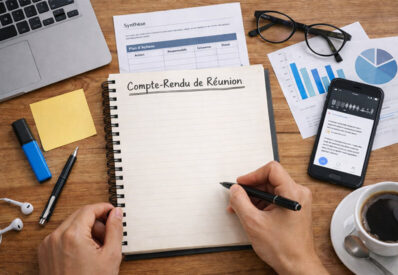 Rediger un compte rendu de reunion efficace et clair aspect ratio 830 550